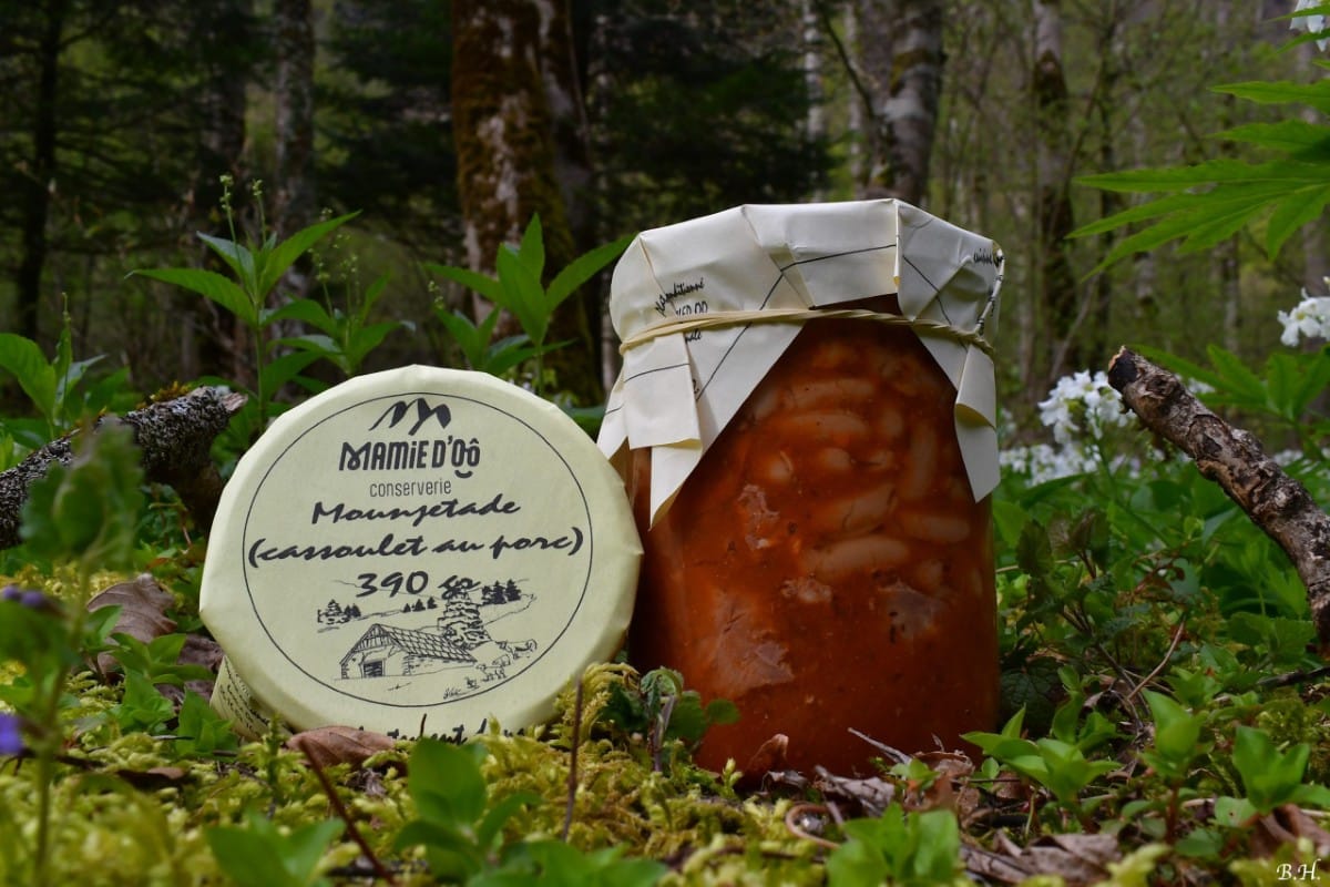 photo de conserve artisanale de mounjetade , produit régional