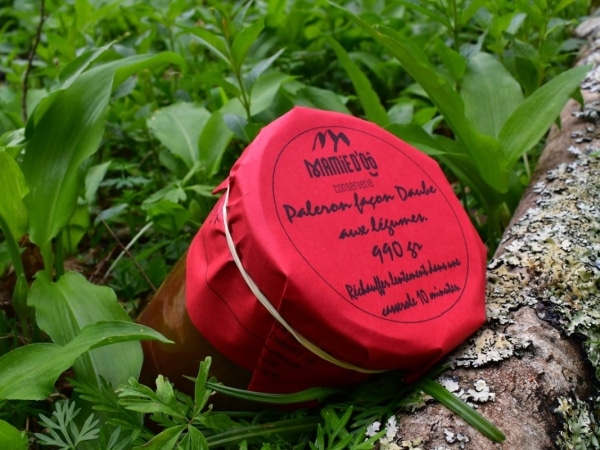 photo de conserve artisanale de paleron façon daube aux légumes , produit régional